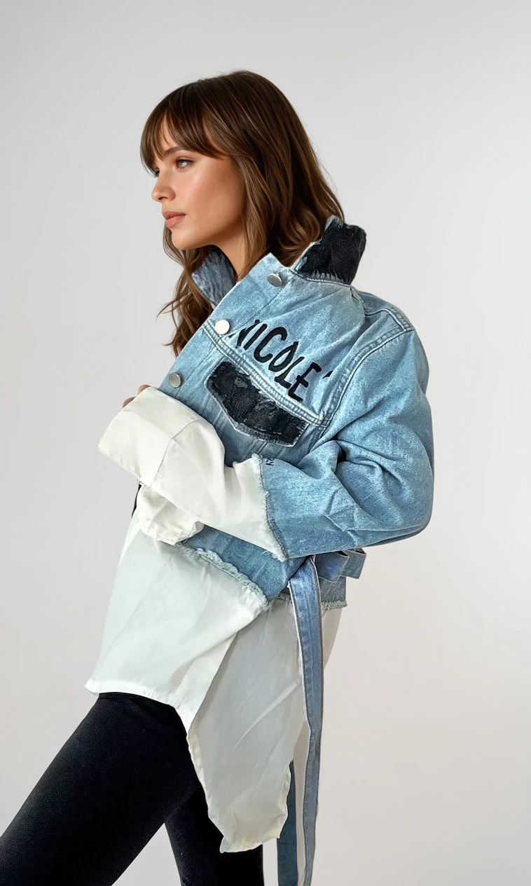 'Basic But Personalized' Denim Shirt Jacket