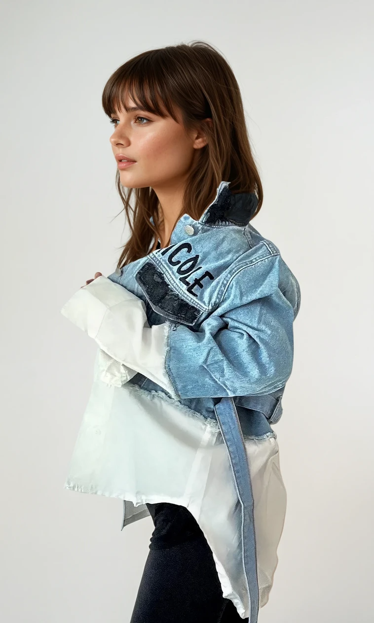 'Basic But Personalized' Denim Shirt Jacket