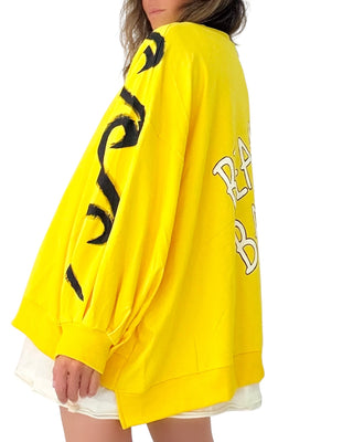 'Beach Baby' Painted Sweater