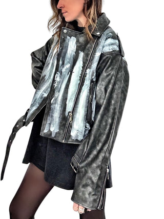 'Ride or Cry' Moto Jacket