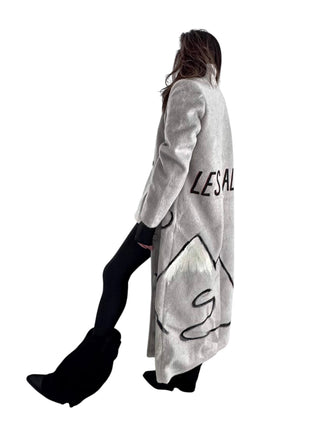 'Les Alpes' Painted Coat