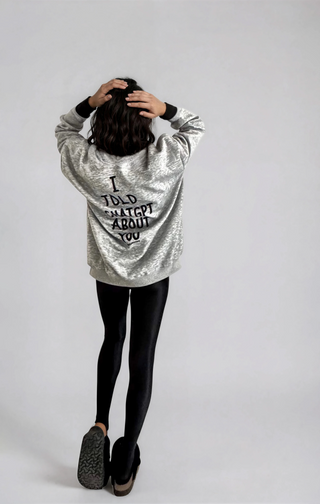'ChatGPT' Painted Crewneck