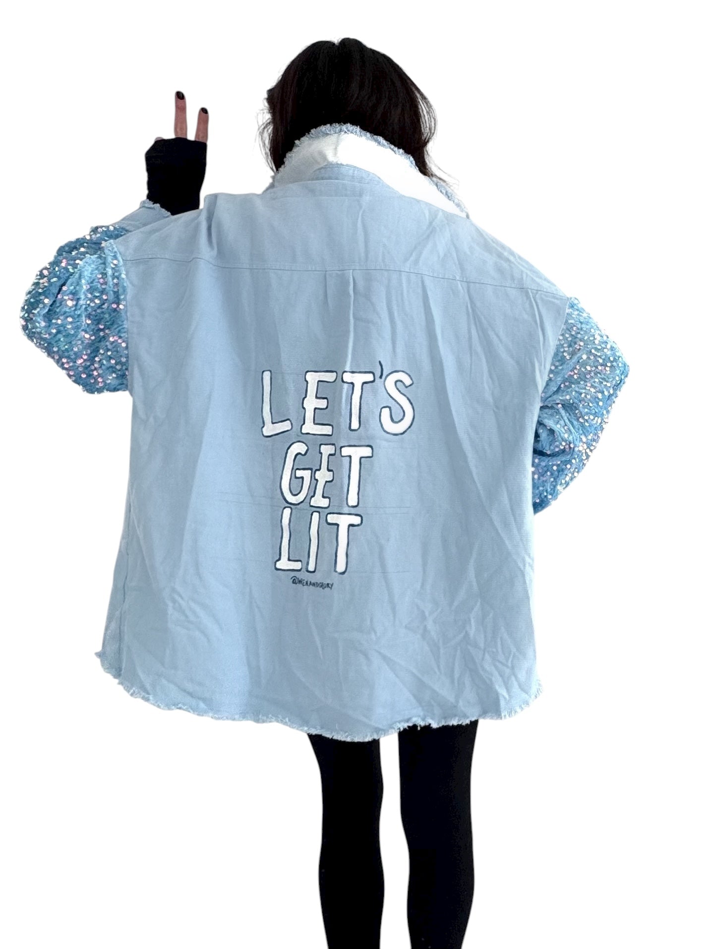 'My Hanukah Jacket' Painted Jacket