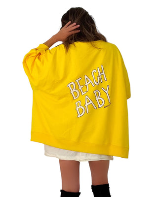 'Beach Baby' Painted Sweater