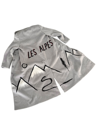 'Les Alpes' Painted Coat