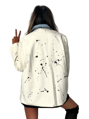 'Framework' Painted Blazer