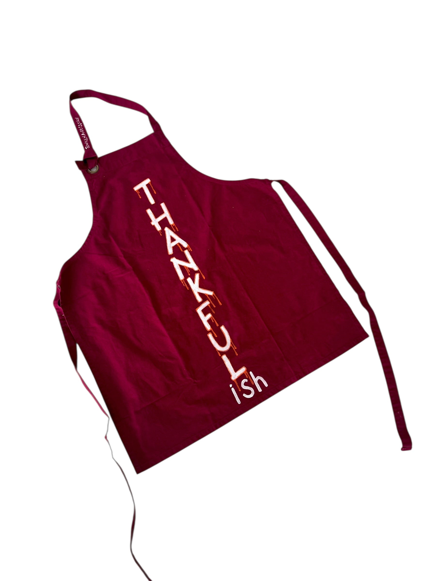 'Thankful-Ish' Painted Apron