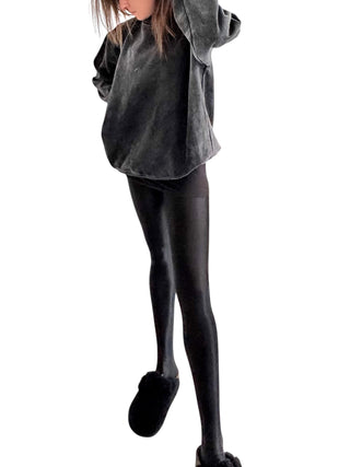 'Better Late Than...' Painted Crewneck