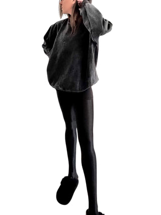 'Better Late Than...' Painted Crewneck