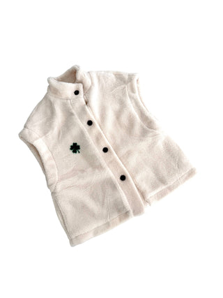 'Clover Kisses' Painted Vest