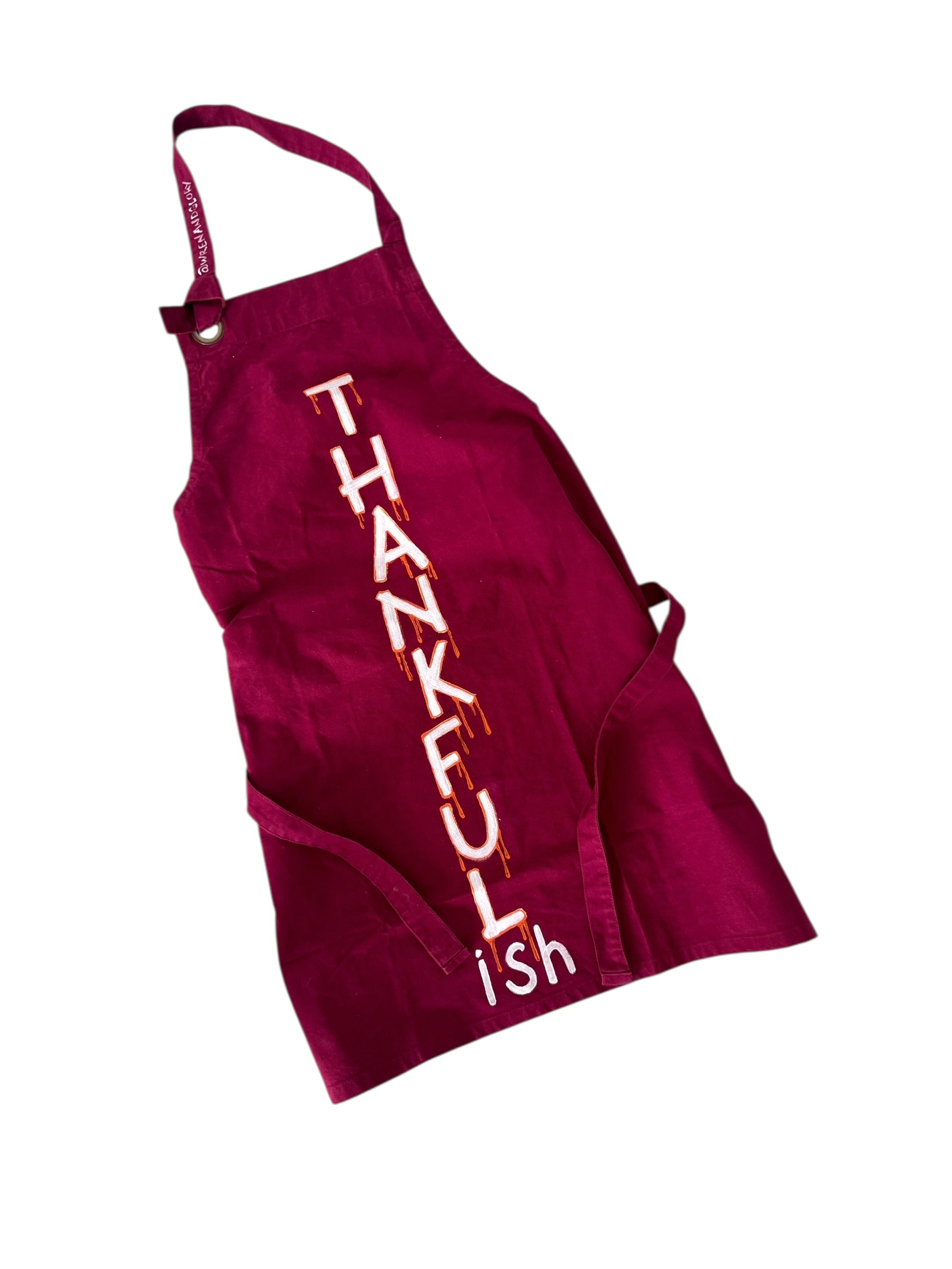 'Thankful-Ish' Painted Apron