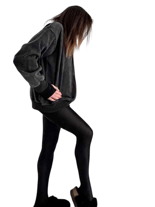 'Better Late Than...' Painted Crewneck