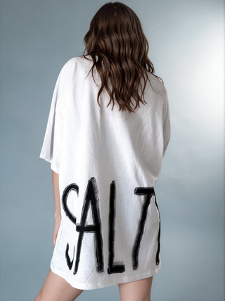 'Salty' Painted T Shirt