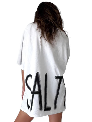 'Salty' Painted T Shirt