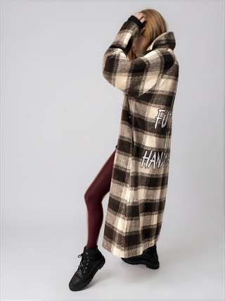 'Handmade' Painted Flannel Coat