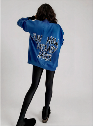'Fun Time' Painted Crewneck