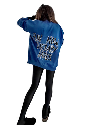 EARLY ACCESS 'Fun Time' Painted Crewneck