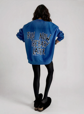 'Fun Time' Painted Crewneck