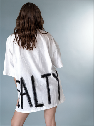 'Salty' Painted T Shirt