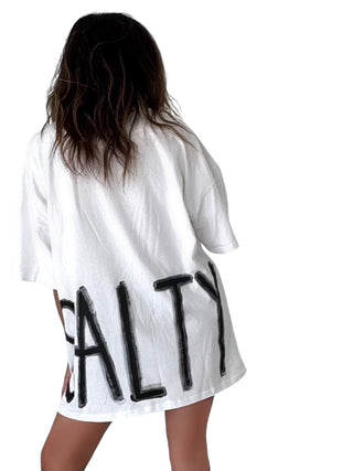 'Salty' Painted T Shirt