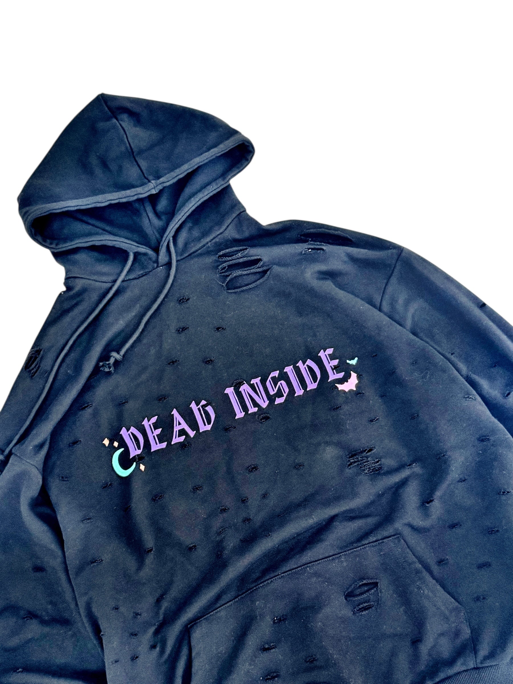 'Dead Inside' Painted Sweatshirt