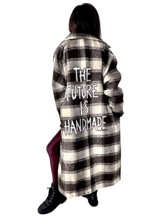 'Handmade' Painted Flannel Coat