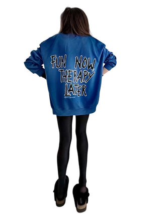 EARLY ACCESS 'Fun Time' Painted Crewneck