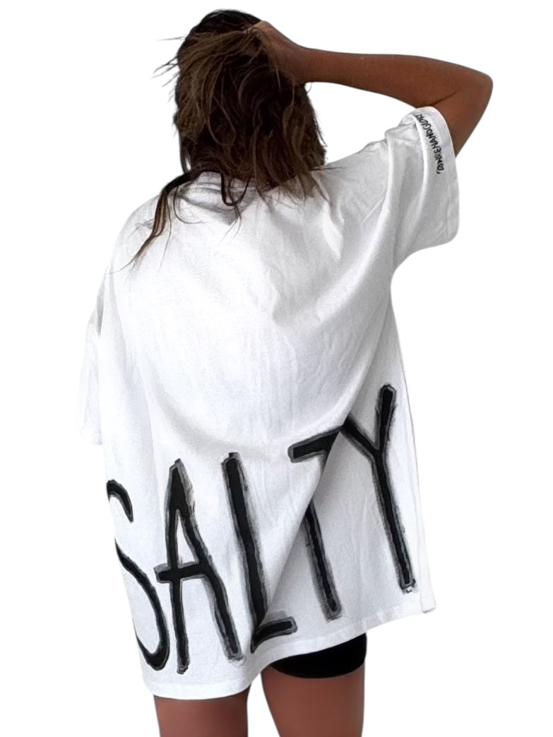 'Salty' Painted T Shirt