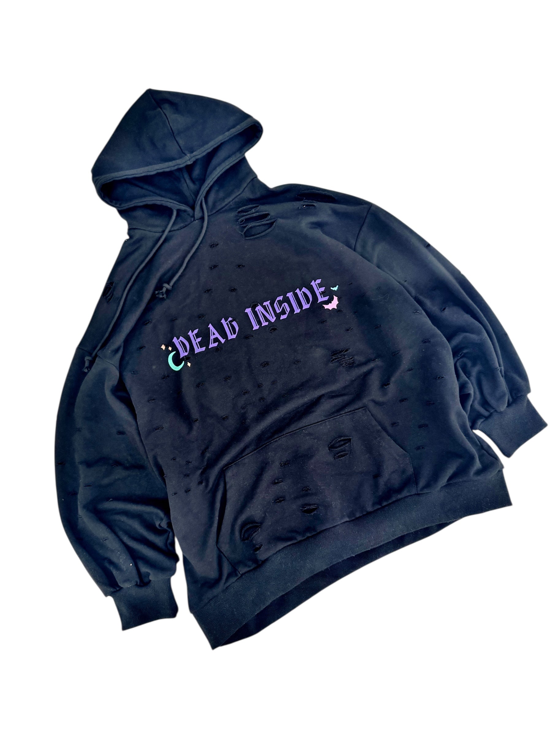 'Dead Inside' Painted Sweatshirt