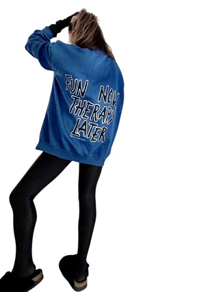 EARLY ACCESS 'Fun Time' Painted Crewneck