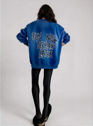 'Fun Time' Painted Crewneck