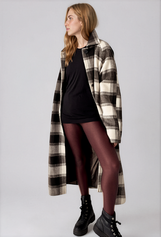 'Handmade' Painted Flannel Coat