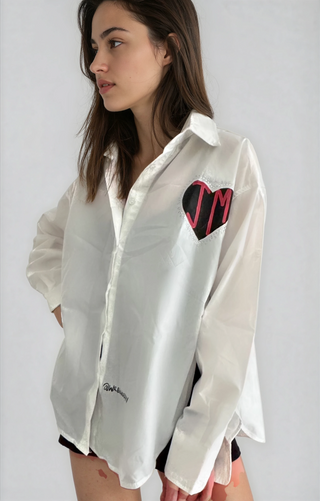 'Basic But Personalized' Painted Button Down
