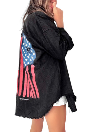 'Merica Painted Jacket