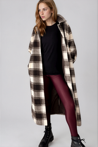 'Handmade' Painted Flannel Coat
