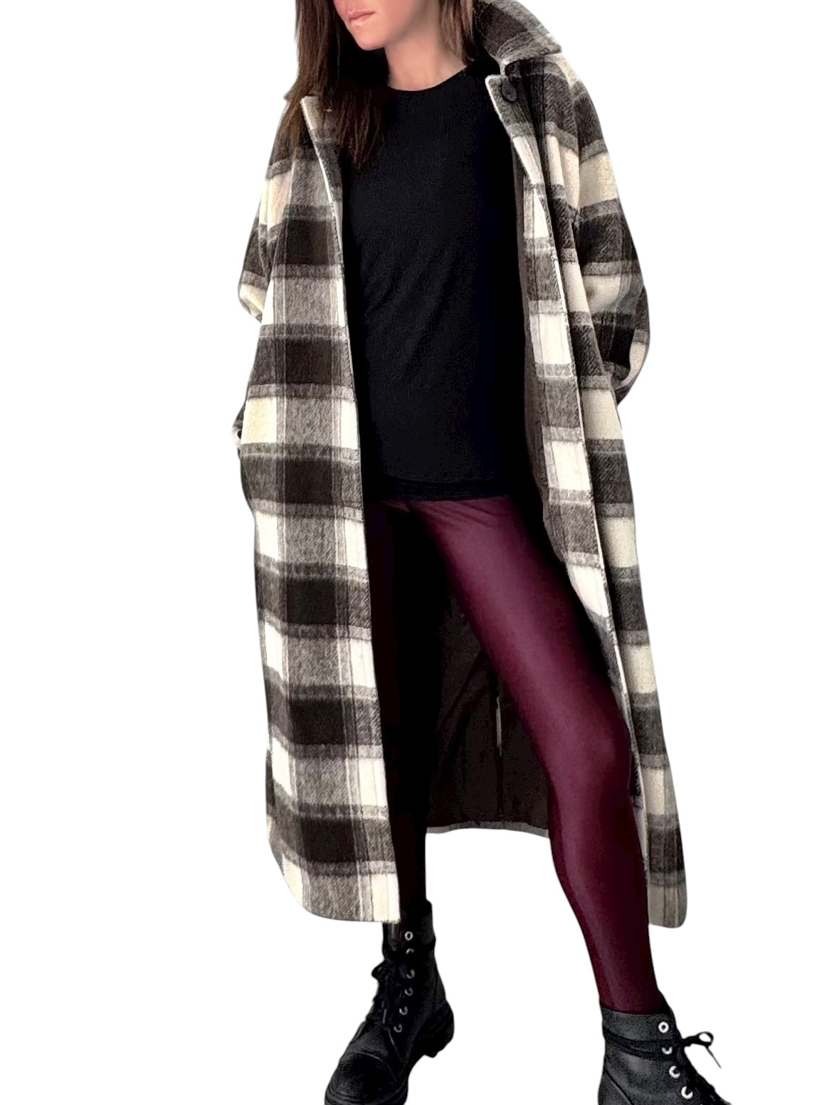 'Handmade' Painted Flannel Coat