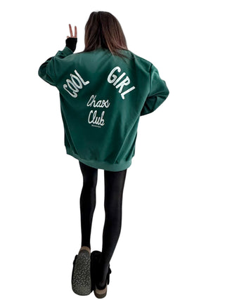 'Chaos Club' Painted Crewneck