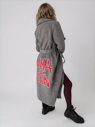 'Drama Queen' Wrap Coat