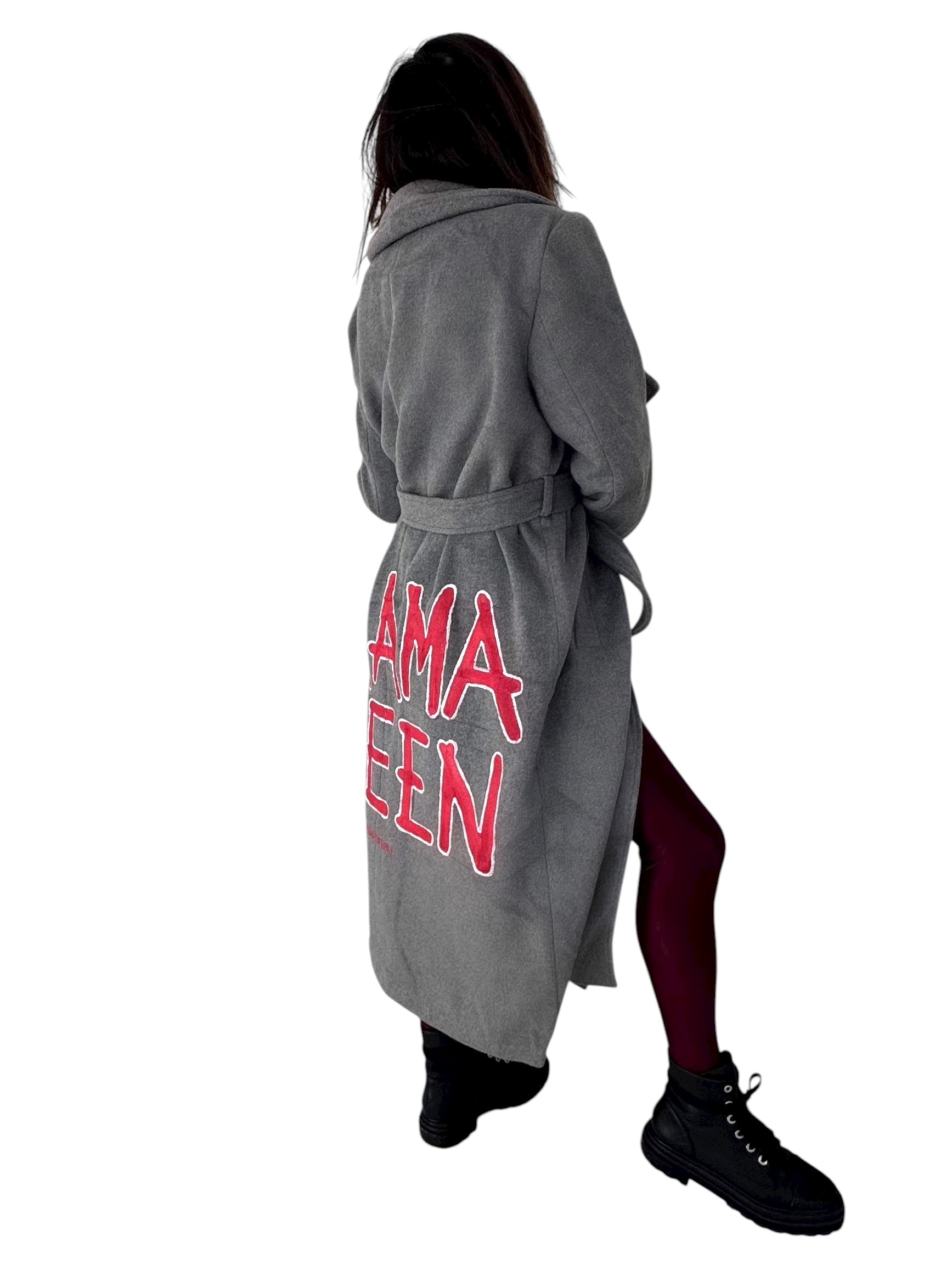 'Drama Queen' Wrap Coat