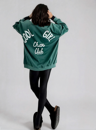 'Chaos Club' Painted Crewneck