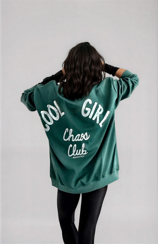'Chaos Club' Painted Crewneck