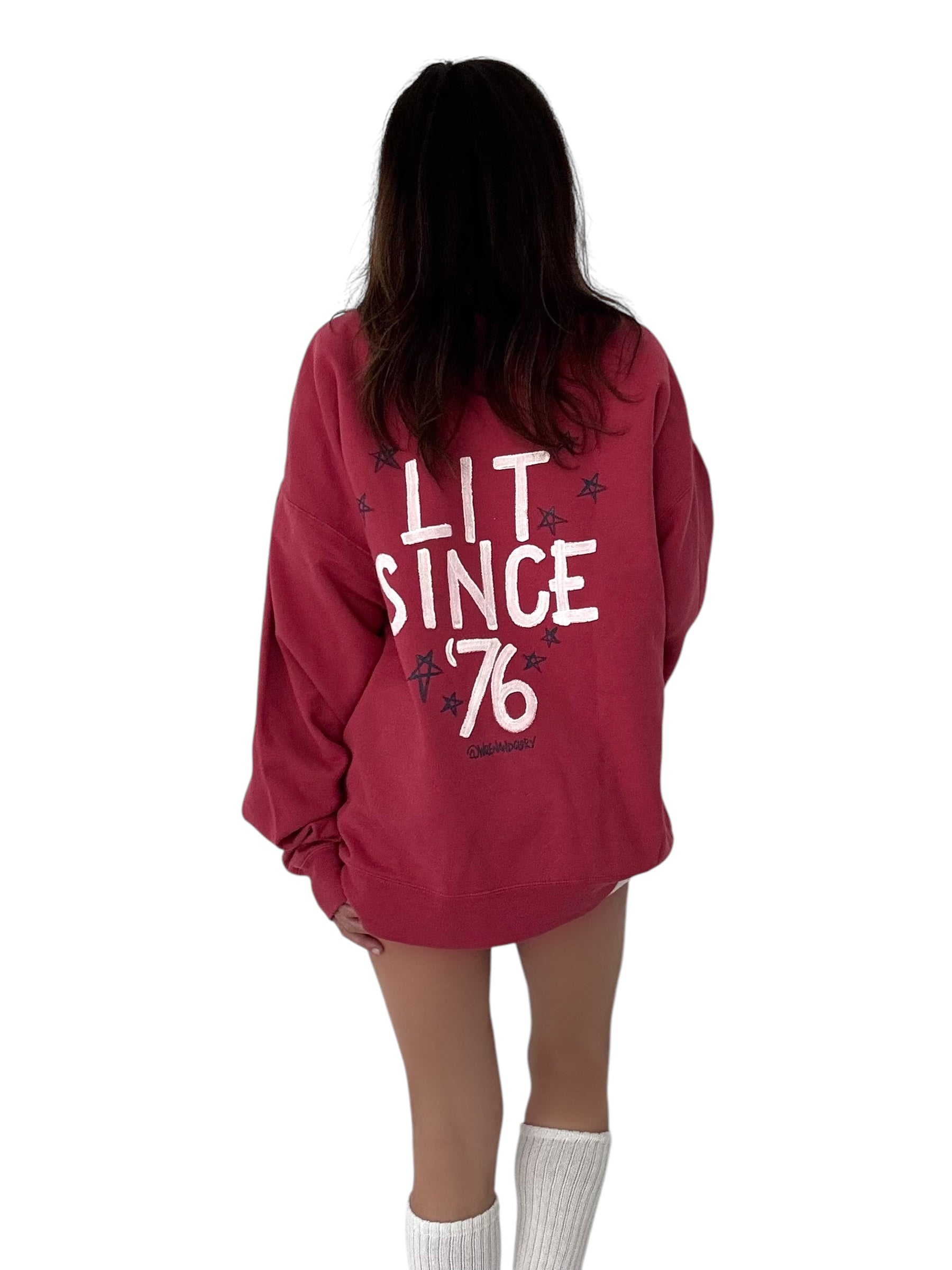 EARLY ACCESS 'Lit Since '76' Crewneck