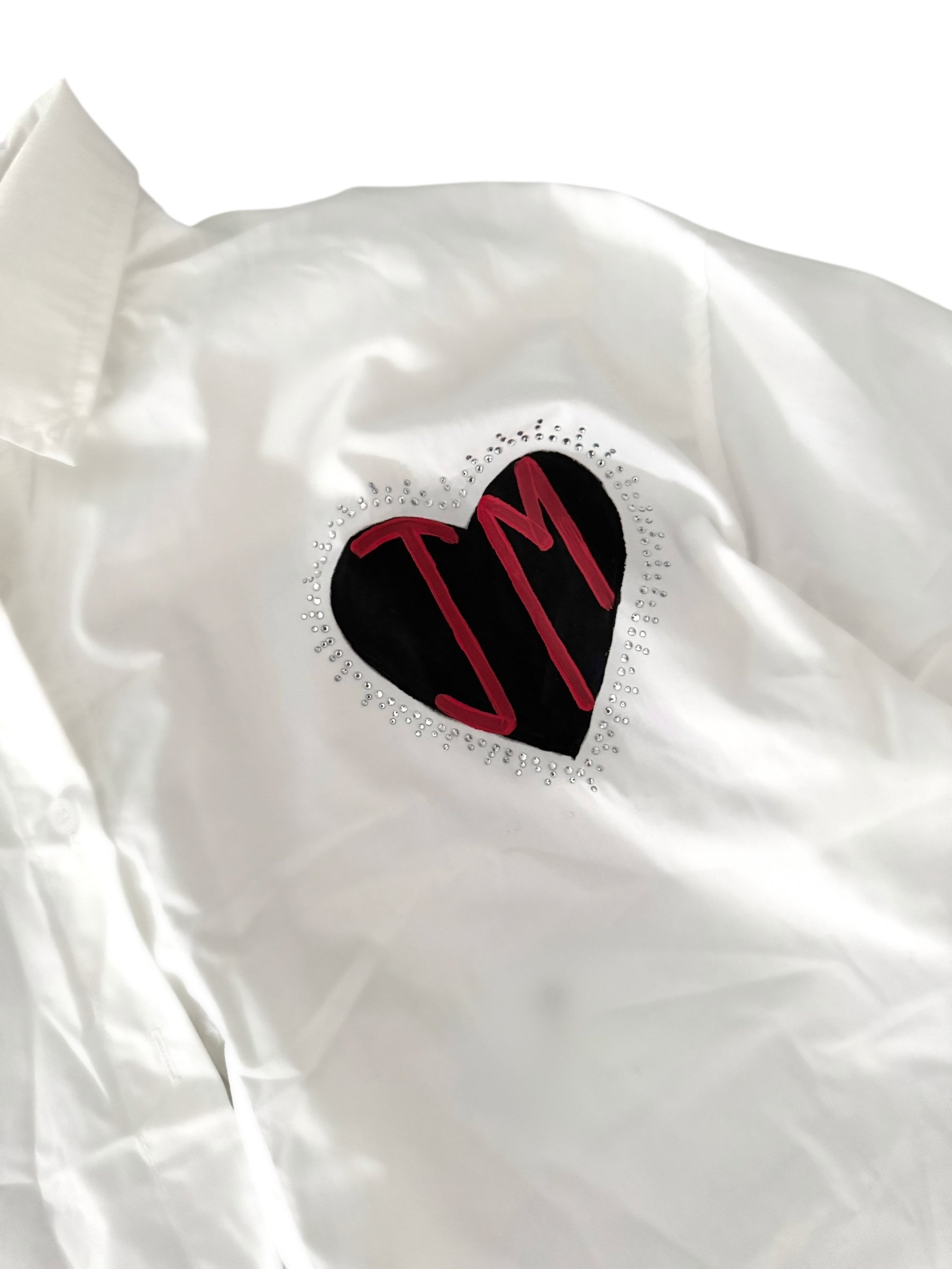 'Basic But Personalized' Painted Button Down