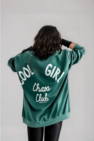 'Chaos Club' Painted Crewneck