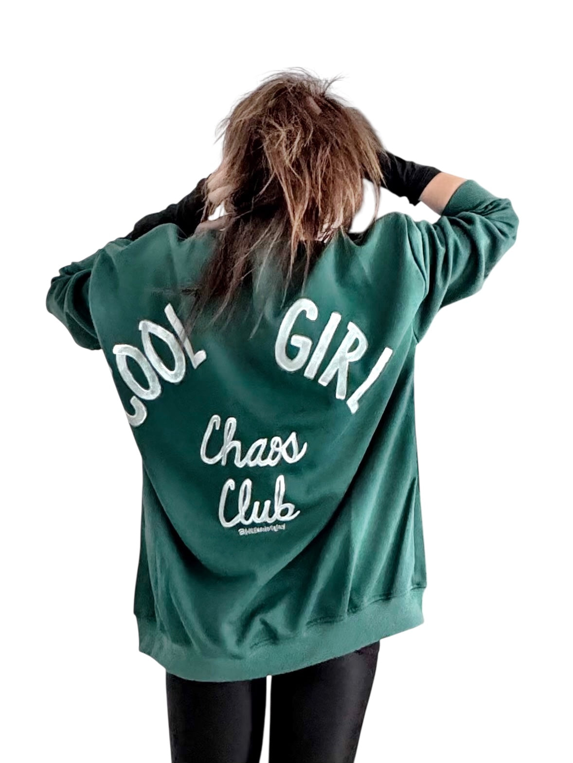 'Chaos Club' Painted Crewneck