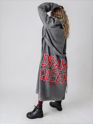 'Drama Queen' Wrap Coat