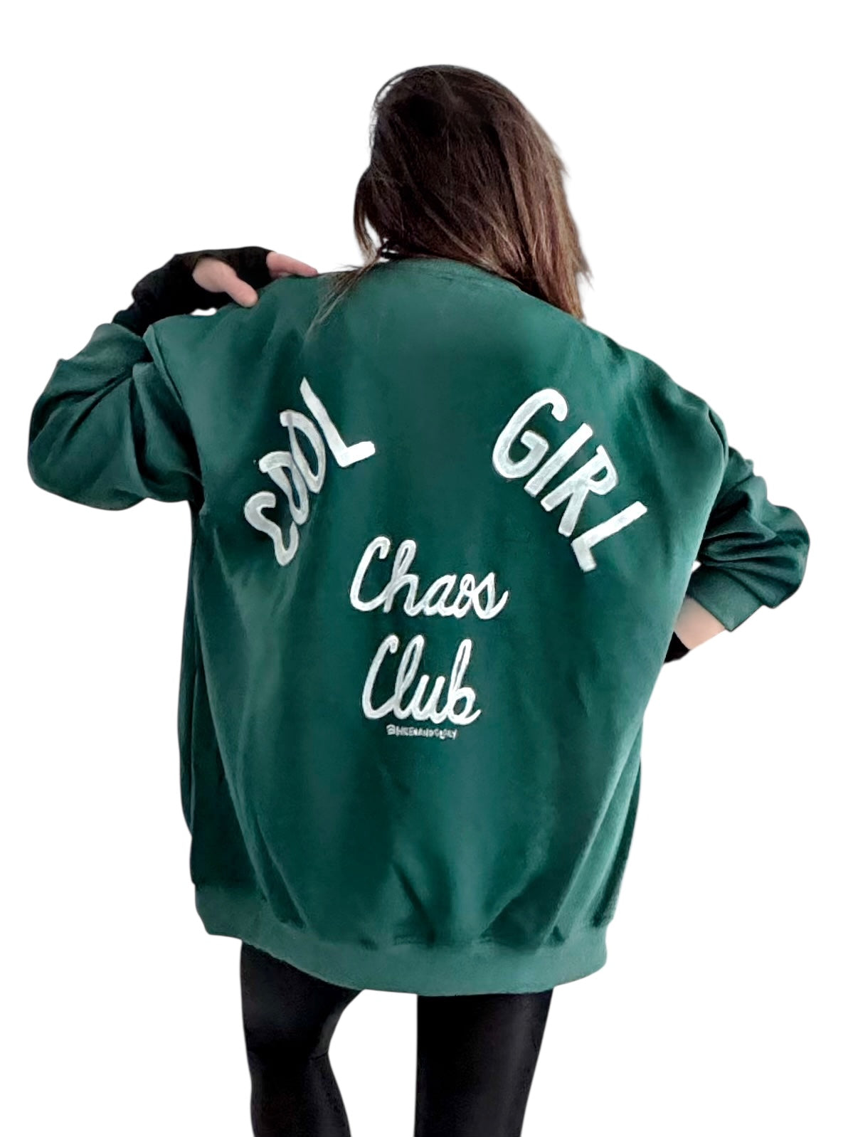 'Chaos Club' Painted Crewneck