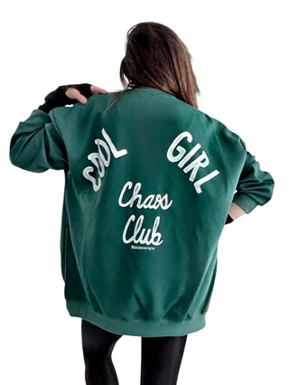 'Chaos Club' Painted Crewneck
