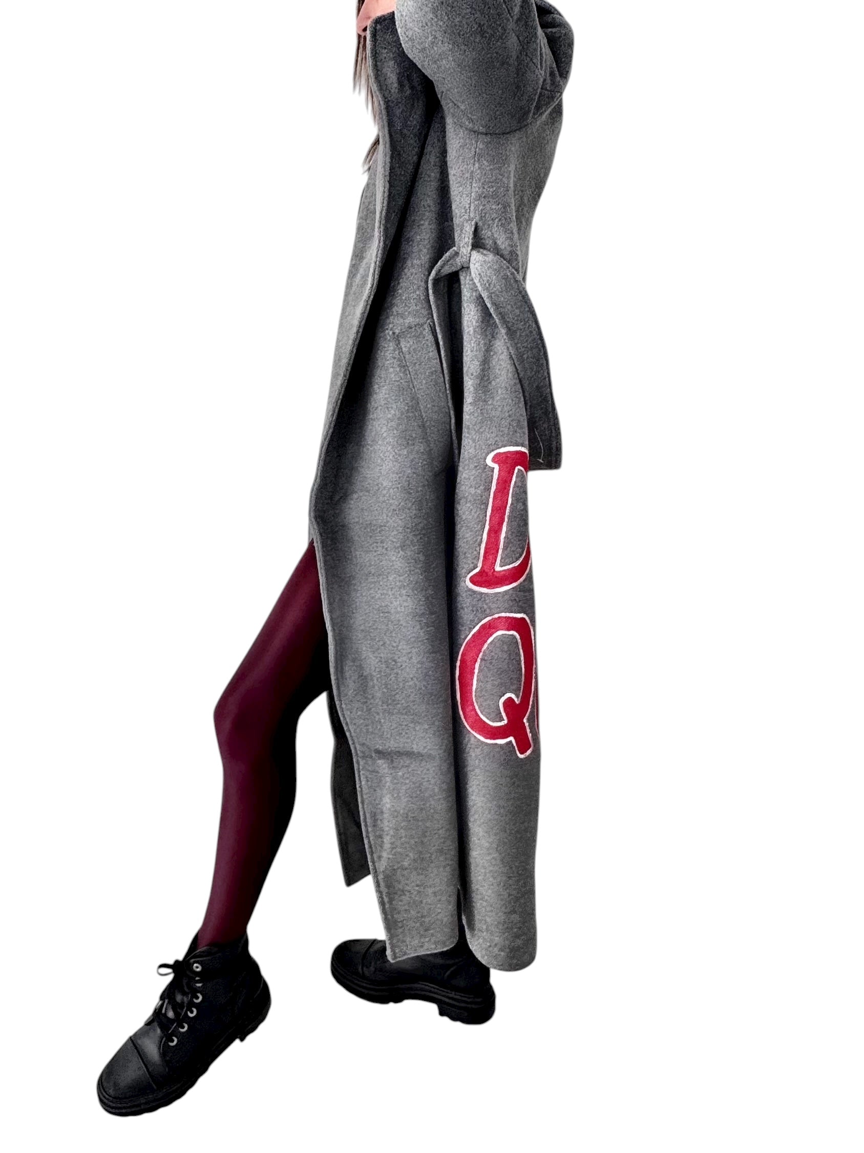 'Drama Queen' Wrap Coat