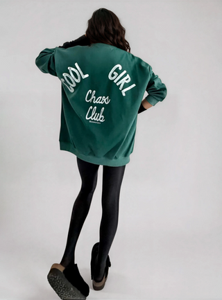 'Chaos Club' Painted Crewneck
